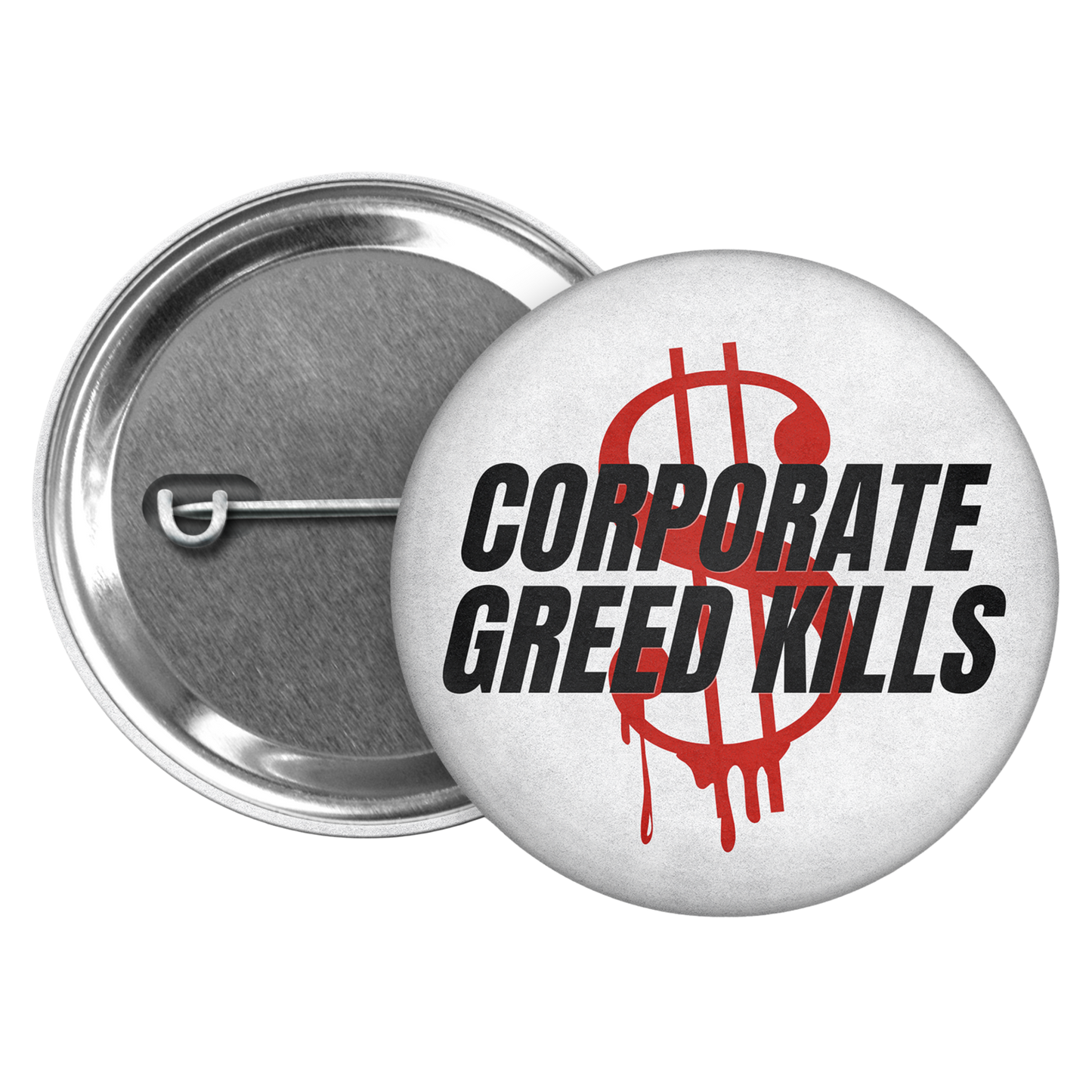 healthcare for all – vintage inspired pinback buttons