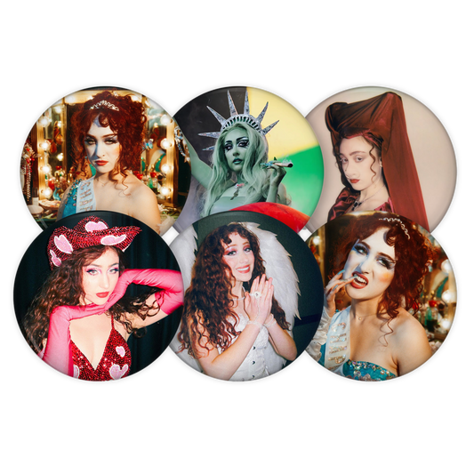 chappell roan pinback buttons