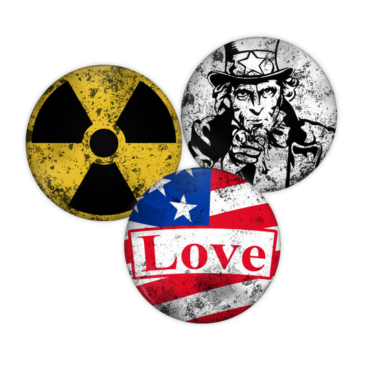 ellie's backpack pins the last of us pinback buttons