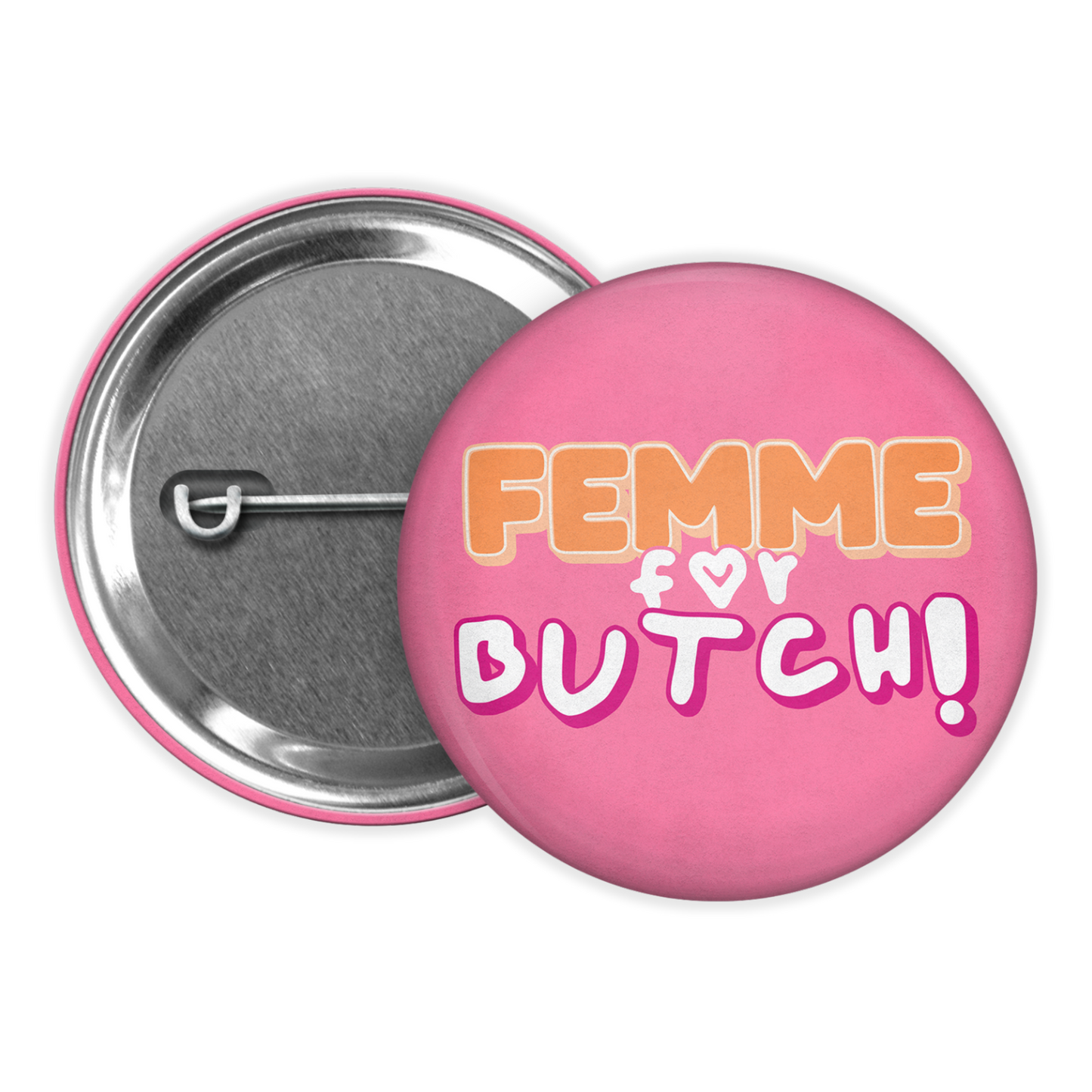 femme 4 butch – pinback buttons
