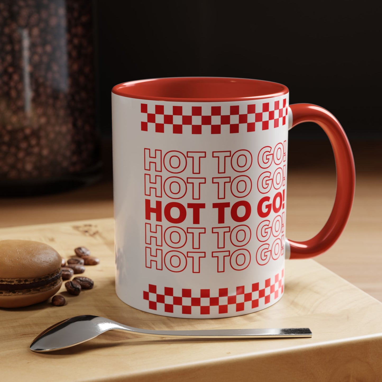 HOT TO GO! – accent coffee mug