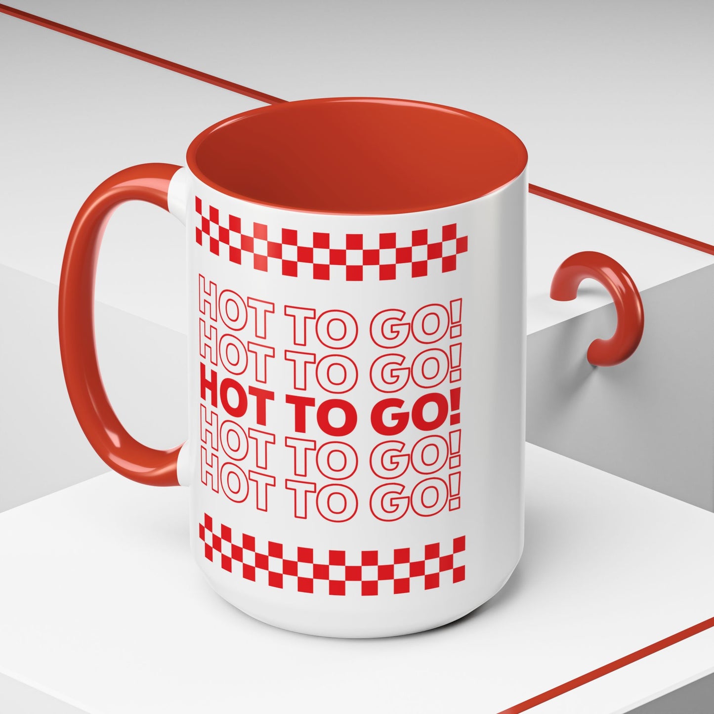HOT TO GO! – accent coffee mug