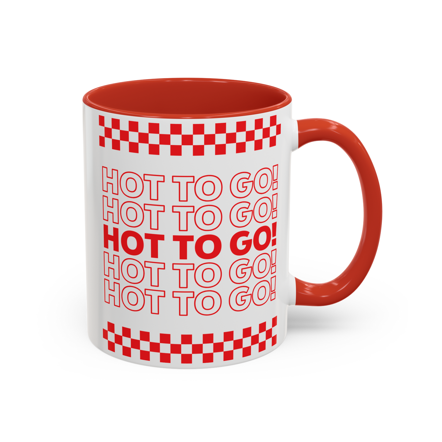 HOT TO GO! – accent coffee mug