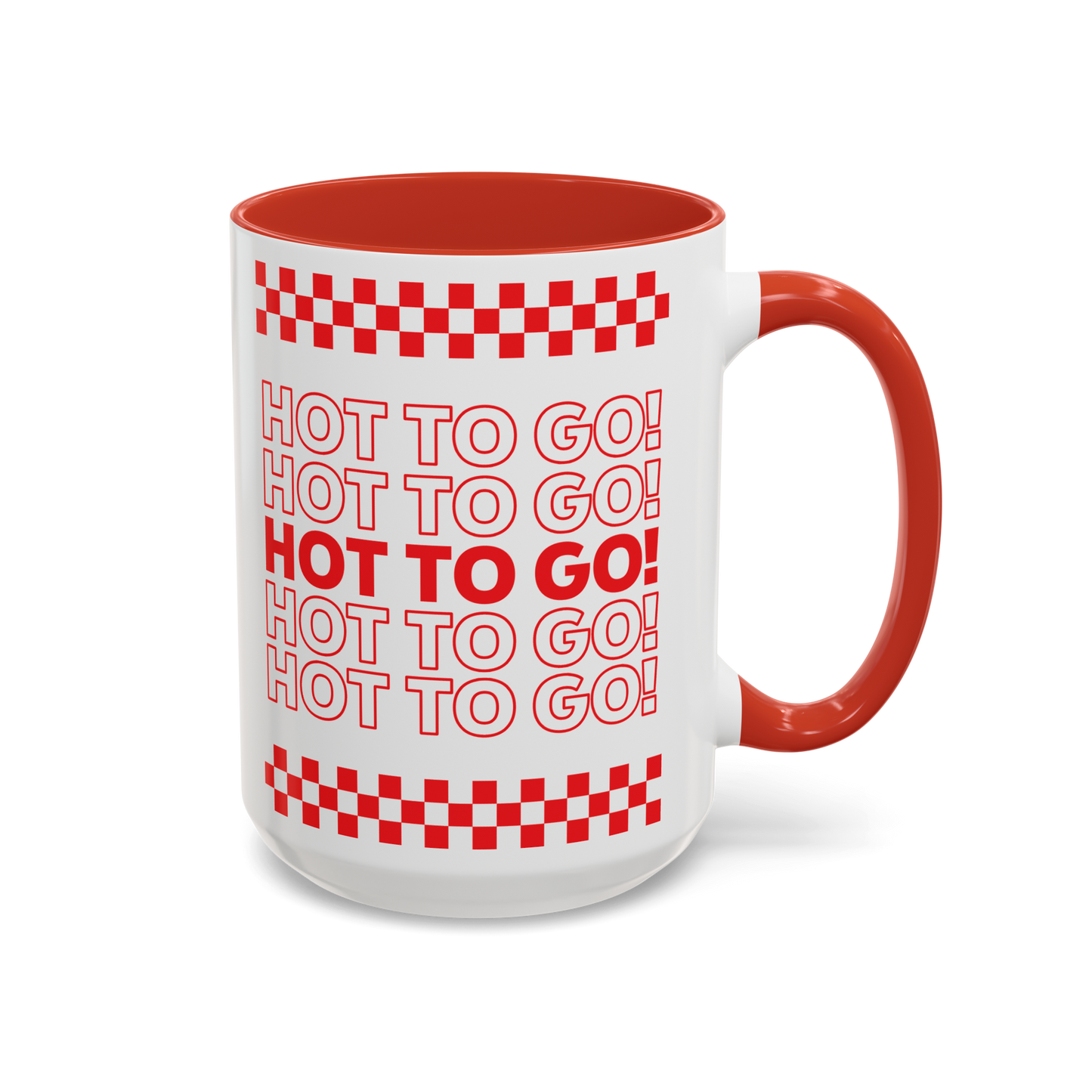 HOT TO GO! – accent coffee mug