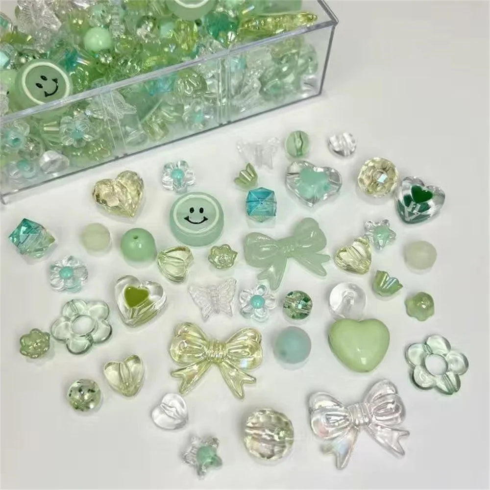 Assorted Acrylic Beads Pack – 1.7oz of Aesthetic Beads