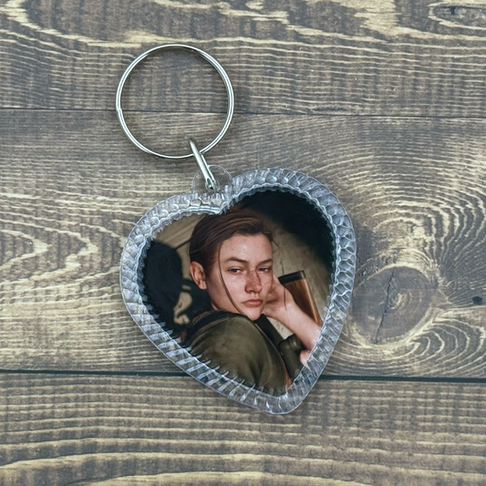Abby Anderson Heart Shaped Keychain – The Last of Us Pt. II