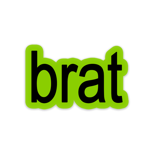brat – charli xcx sticker