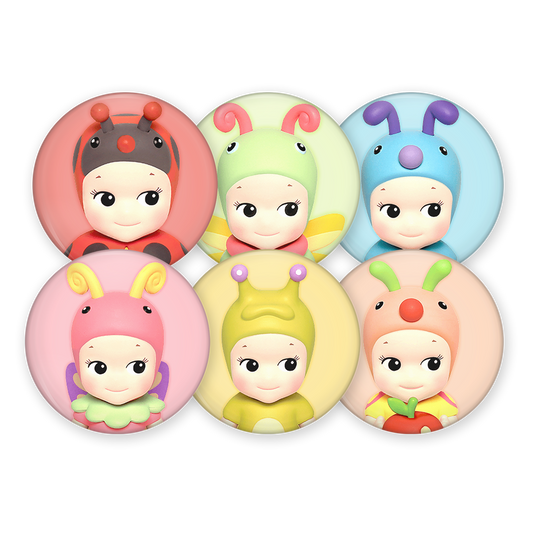 bug's world – sonny angels pinback buttons