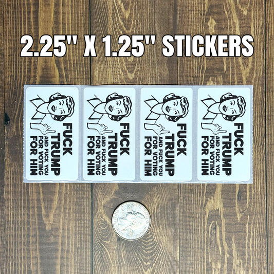 F*ck Trump | Anti-Trump Bulk Stickers
