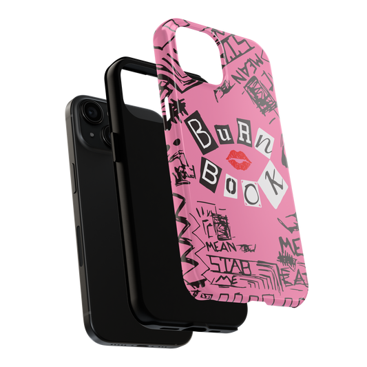burn book | mean girls Y2K – tough phone case