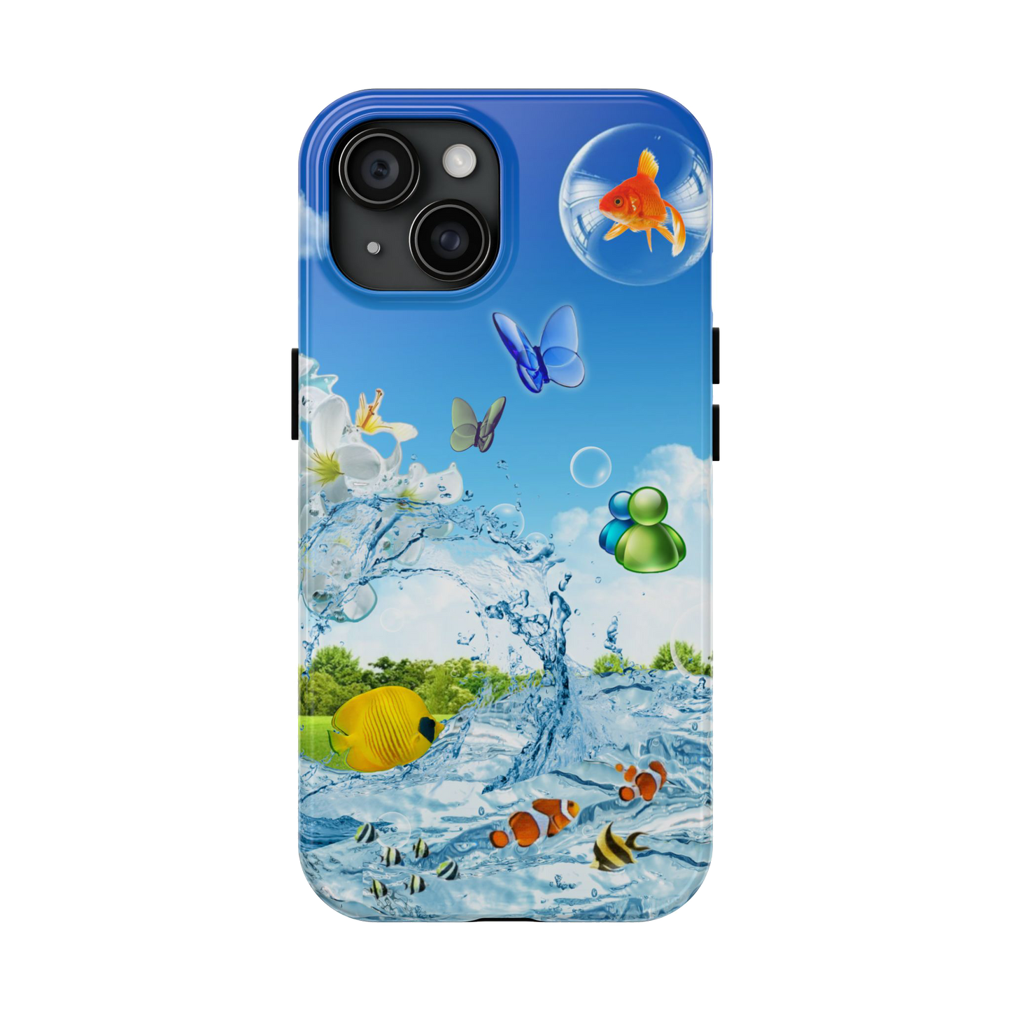 frutiger aero – tough phone case