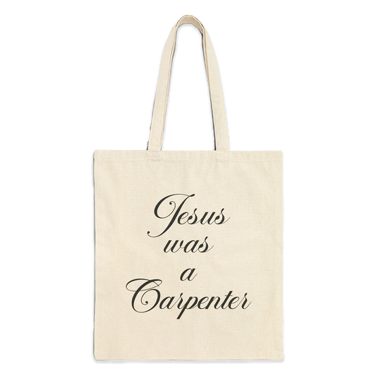 jesus was a carpenter – sabrina carpenter tote bag
