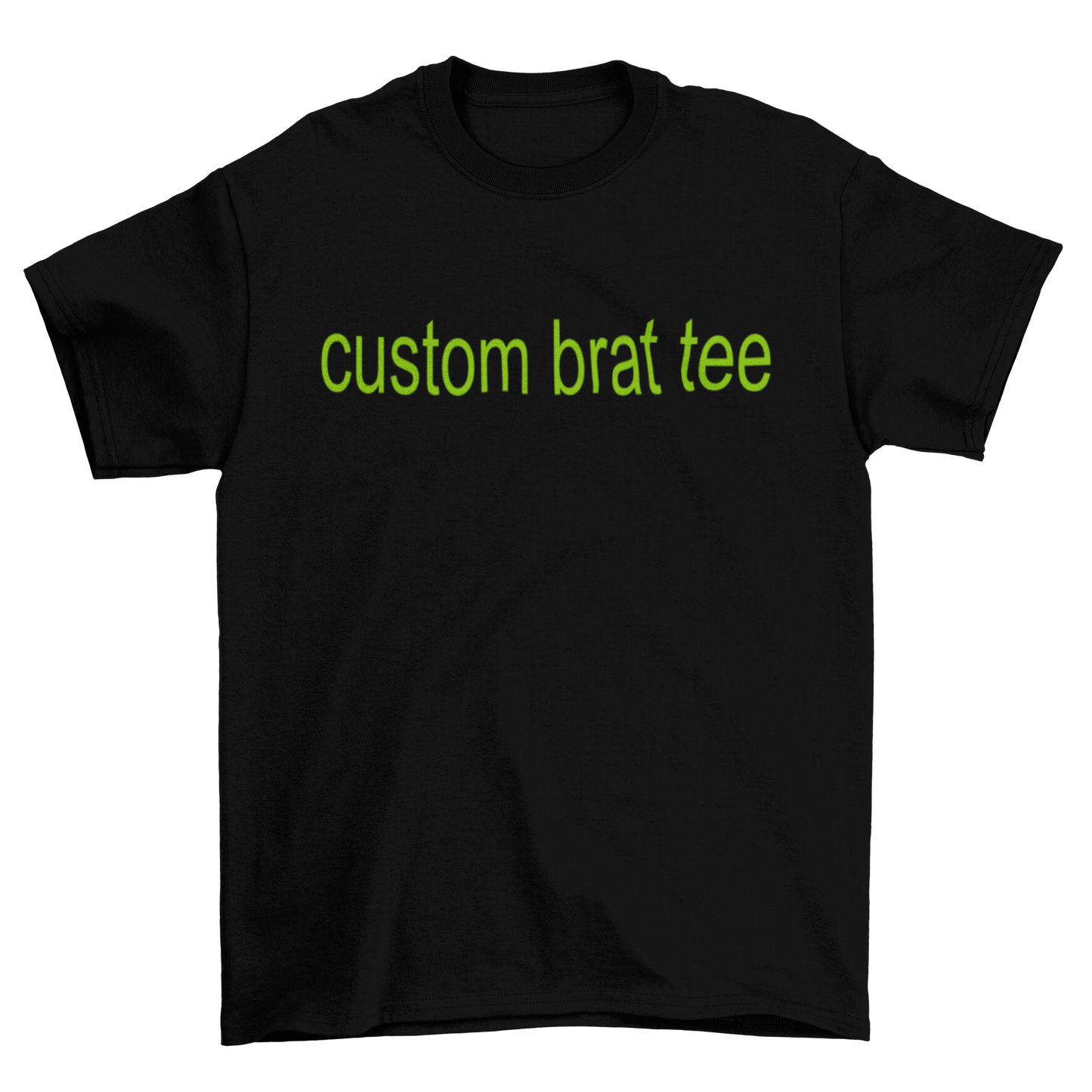 customizable brat charli xcx unisex t-shirt
