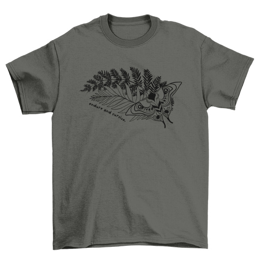 ellie's tattoo + endure & survive – the last of us II t-shirt