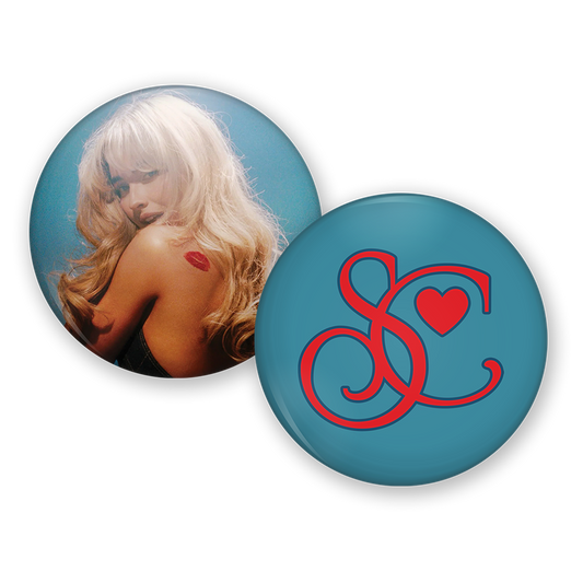 sabrina carpenter – short n' sweet pinback buttons