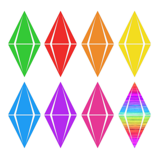 The Sims Plumbob Decals