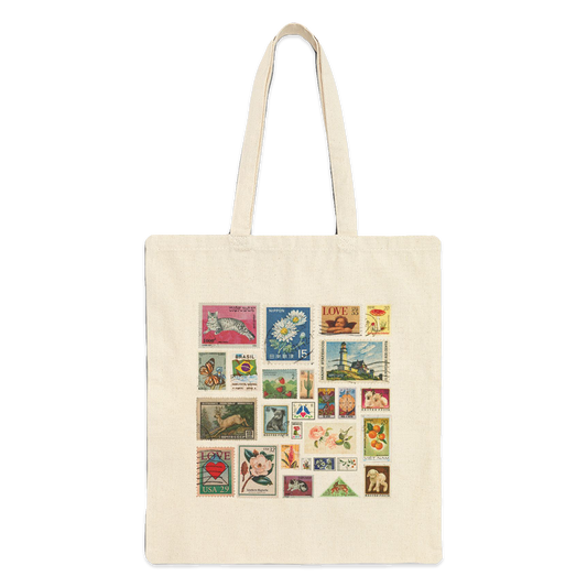 just some stamps – tote bag
