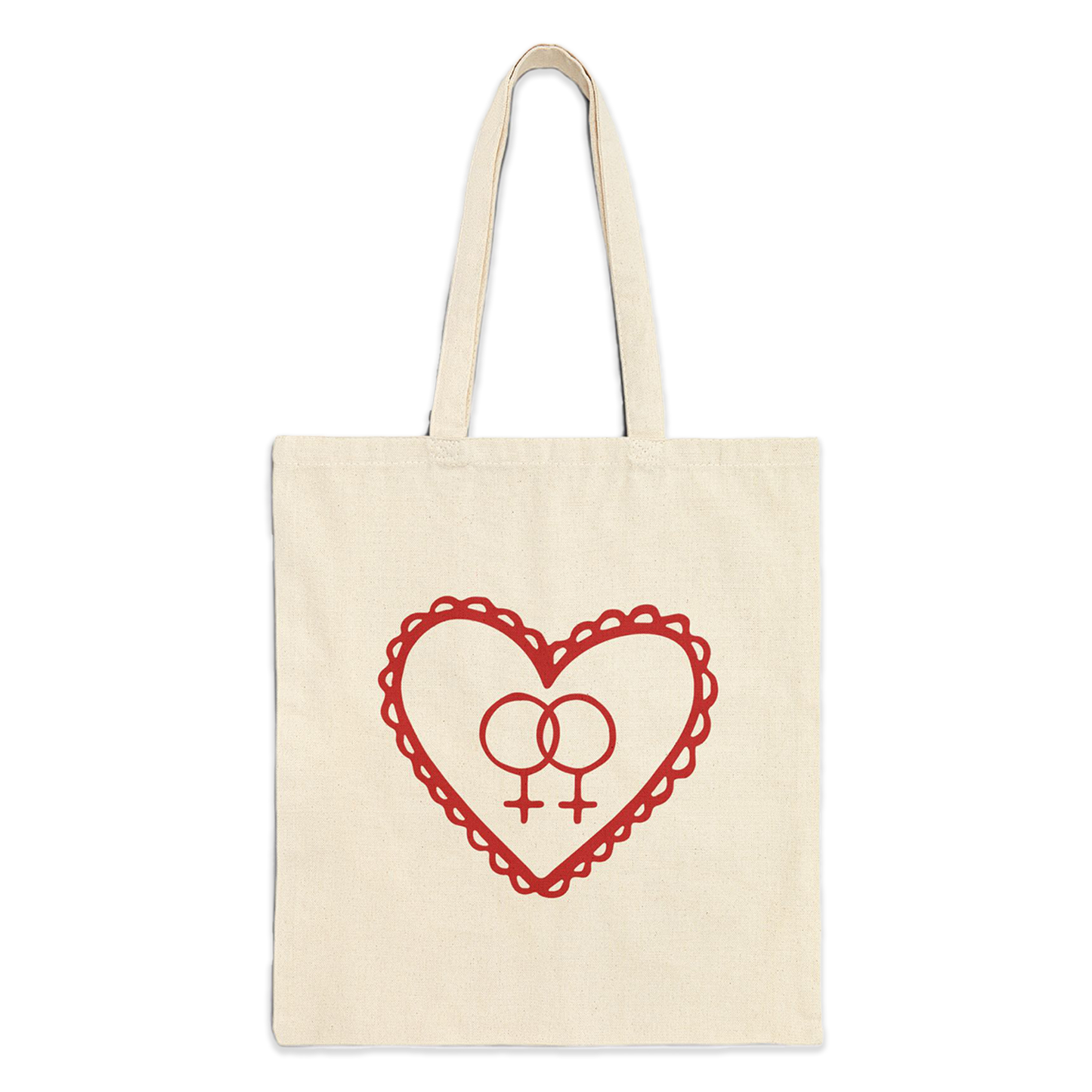 double venus – lesbian tote bag