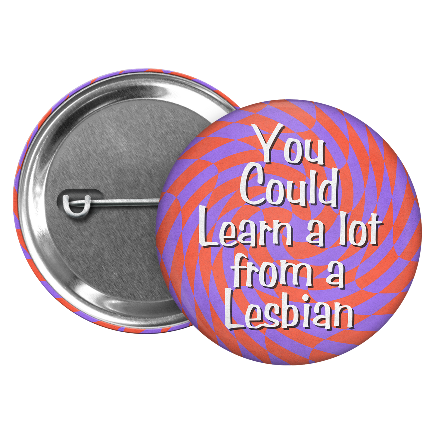 vintage remake lesbian pinback buttons (part 3)