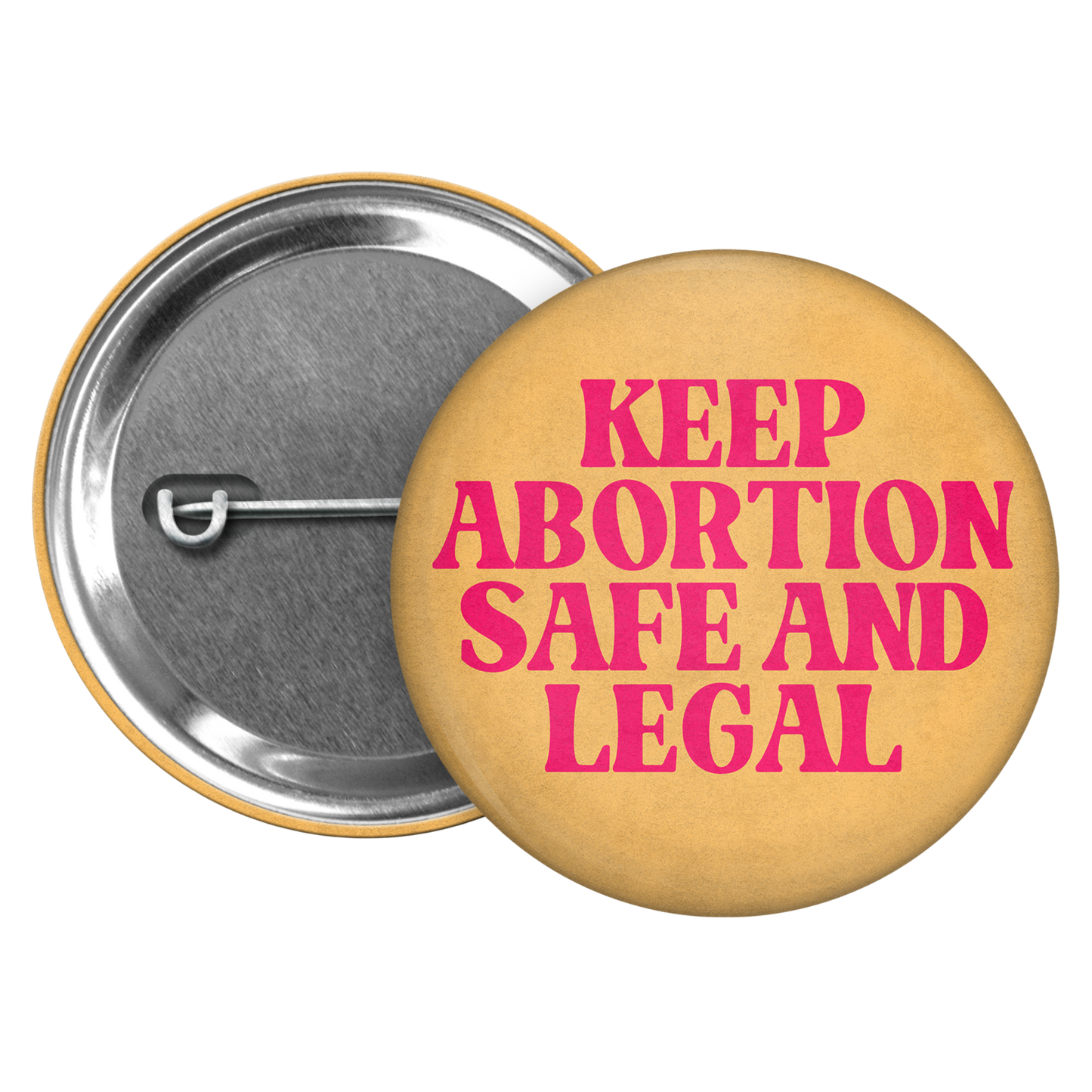 pro-choice abortion rights – vintage inspired pinback buttons