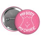 pro-choice abortion rights – vintage inspired pinback buttons