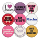 vintage remake lesbian pinback buttons