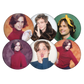 matthew gray gubler pinback buttons