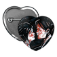 my chemical romance heart shaped buttons