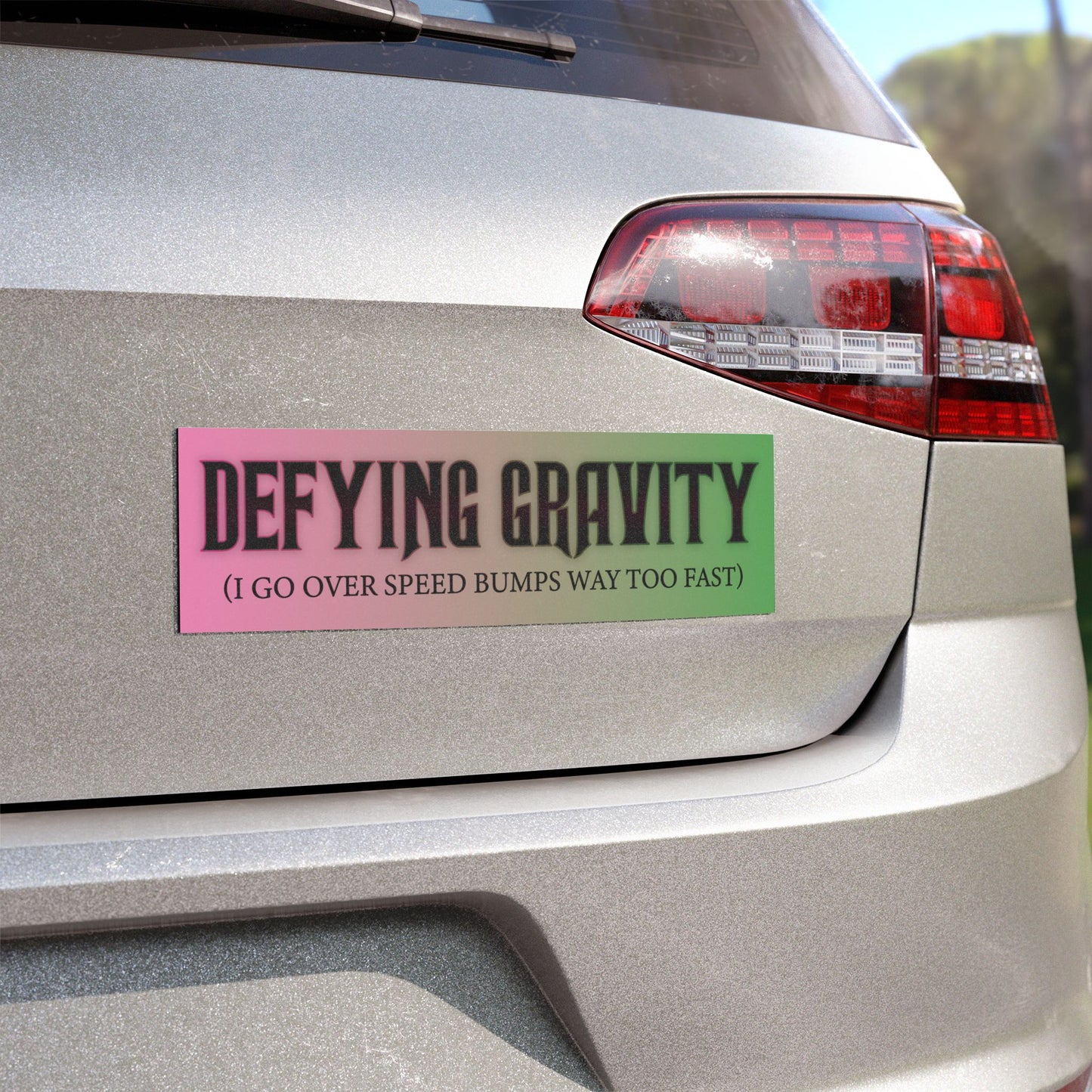 defying gravity – wicked inspired car magnet