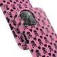 pink skulls – tough phone case