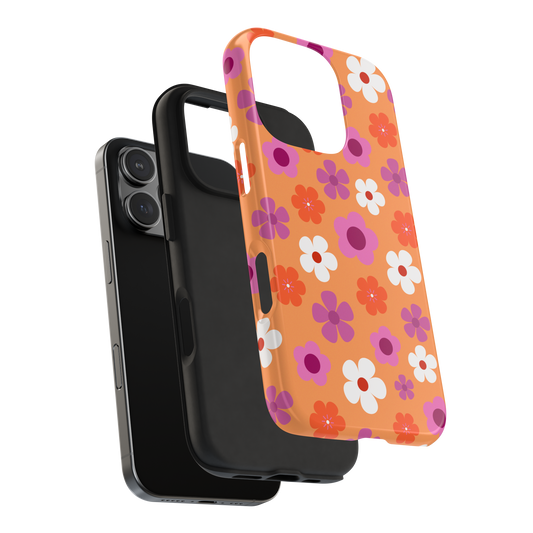 sunset daisies – tough phone case