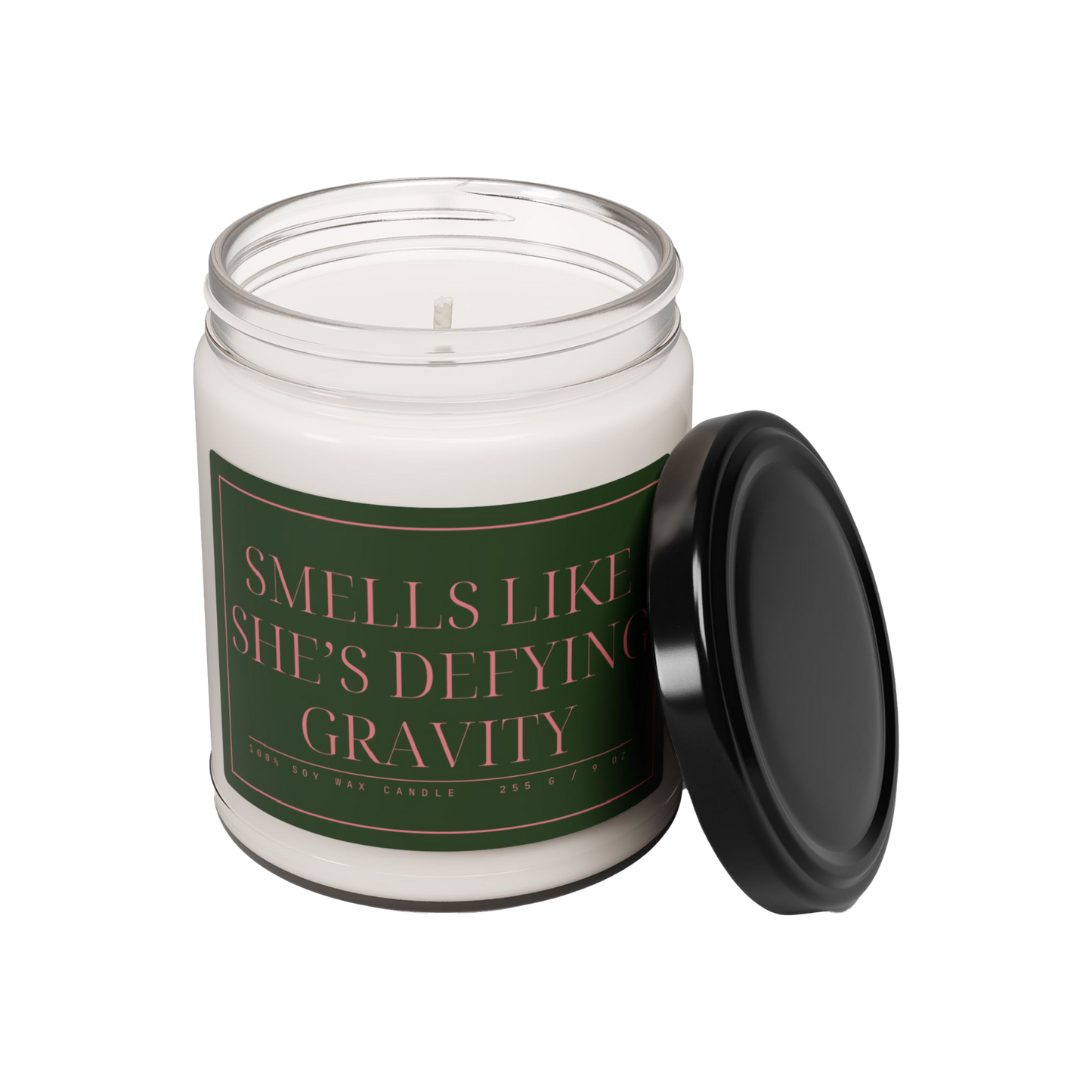 smells like she's defying gravity – wicked inspired 9oz candle