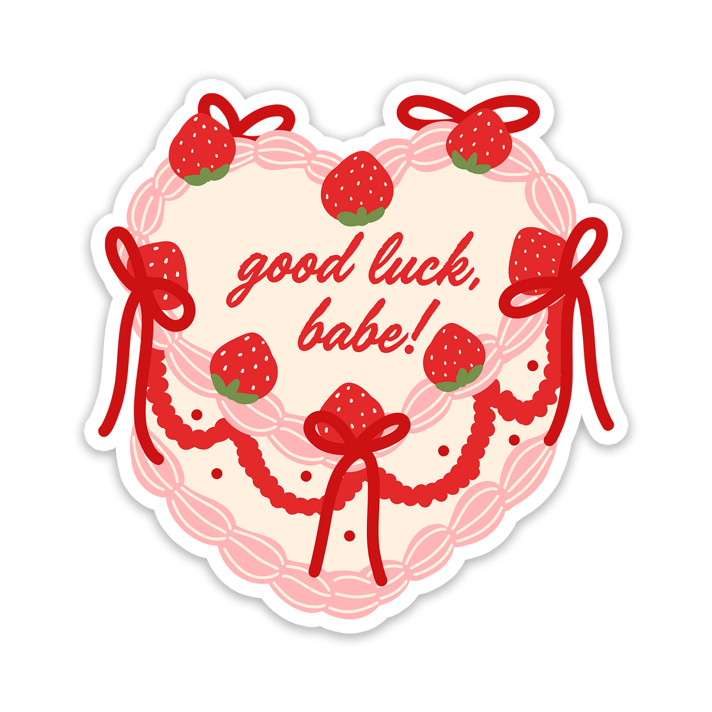 good luck babe – chappell roan sticker