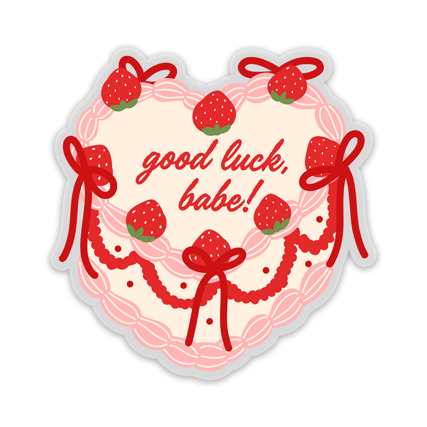 good luck babe – chappell roan sticker