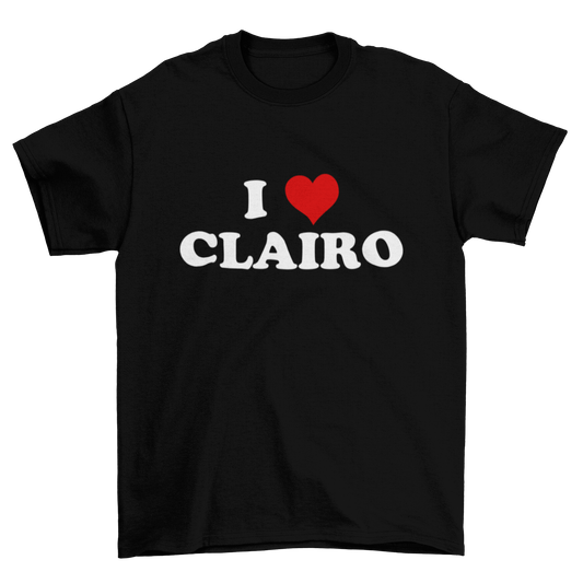 i <3 clairo – unisex t-shirt