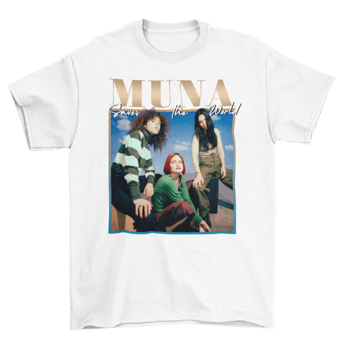 muna – saves the world unisex t-shirt