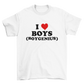 i heart boys (boygenius) – unisex t-shirt