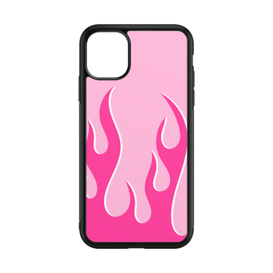 pink flames