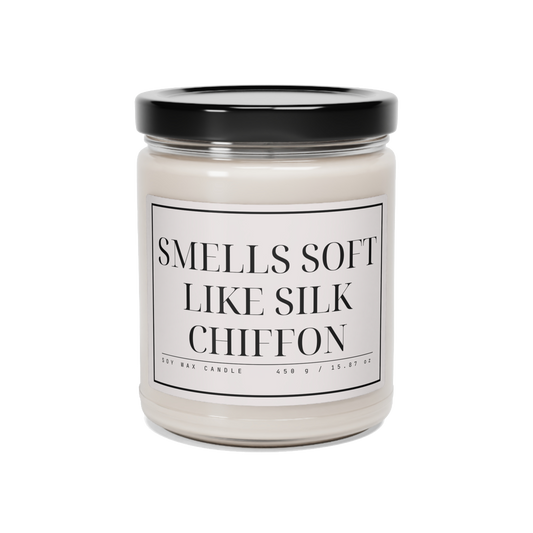 soft like silk chiffon – 9oz muna candle