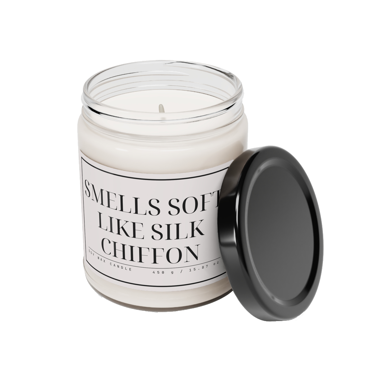 soft like silk chiffon – 9oz muna candle