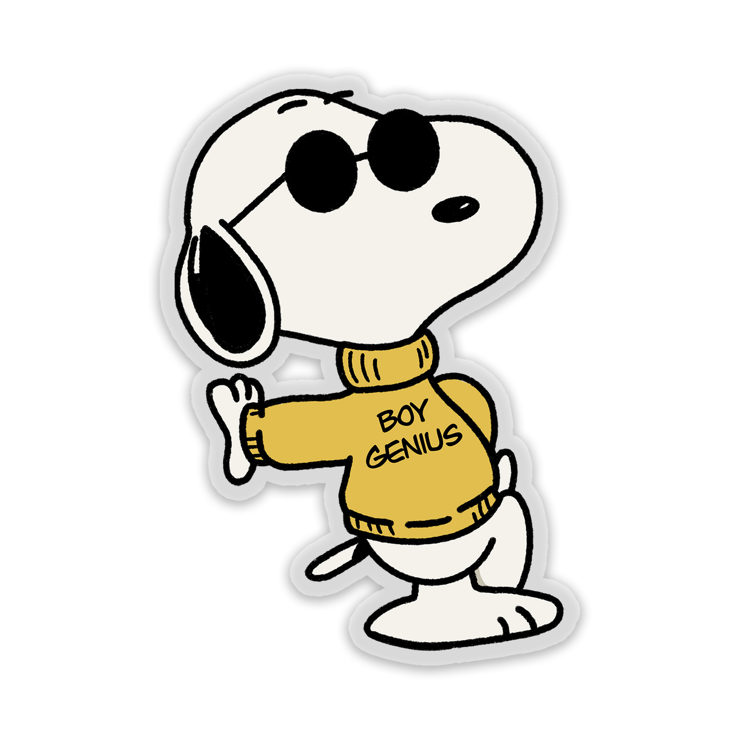 snoopygenius – sticker