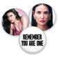 the substance (2024) – pinback buttons