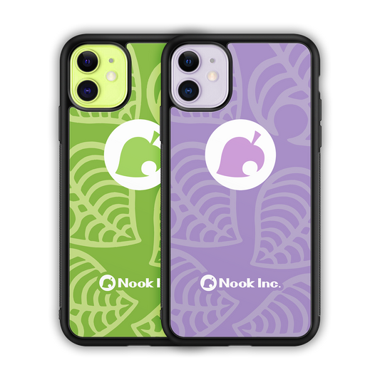 purple + green nook phone 🏝